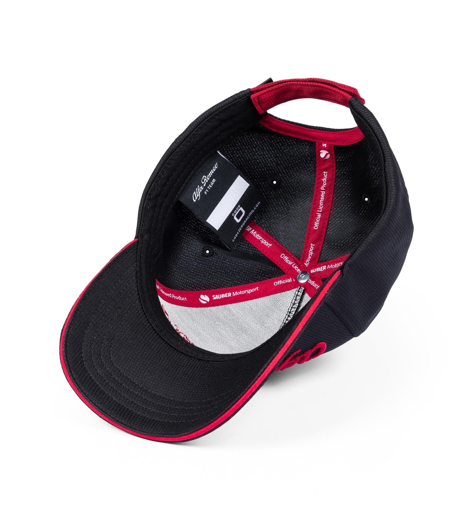 Alfa Romeo Racing F1 Limited Edition Team Baseball Hat - White/Black