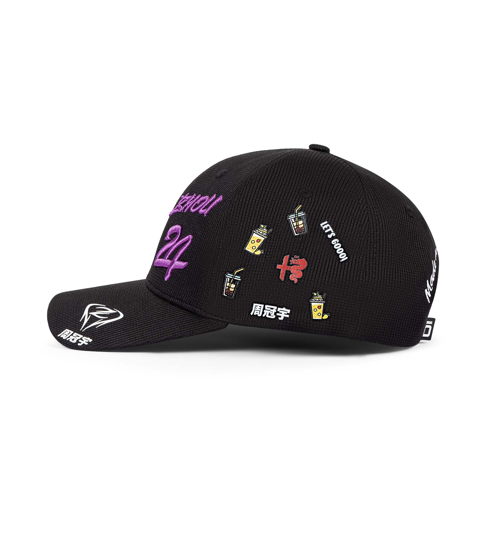 Alfa Romeo Racing F1 Special Edition Guanyu Zhou Baseball Hat - Black