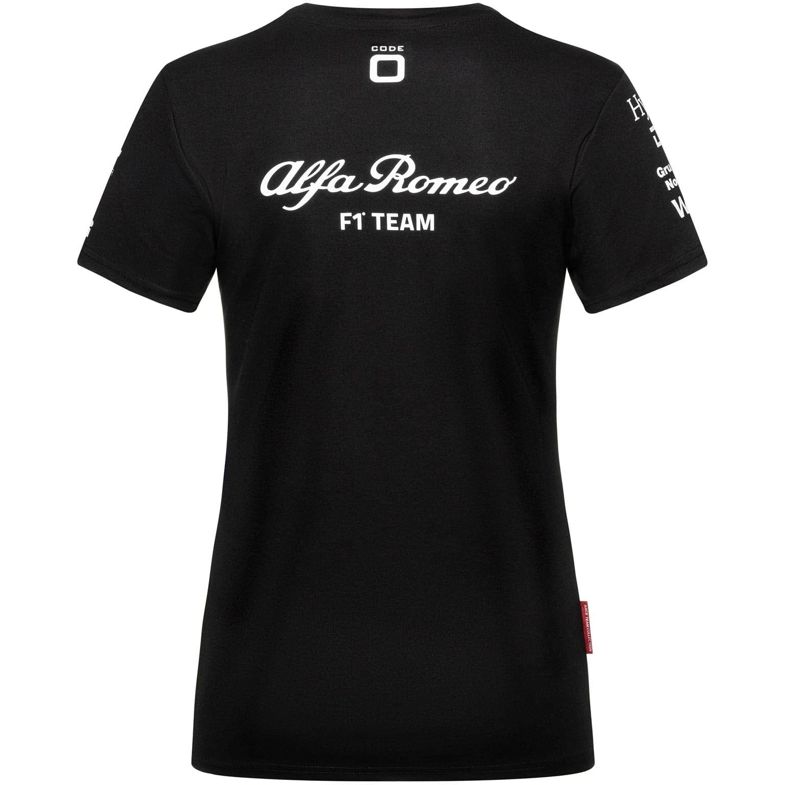 Alfa Romeo Racing F1 2023 Women's Team T-Shirt - Black