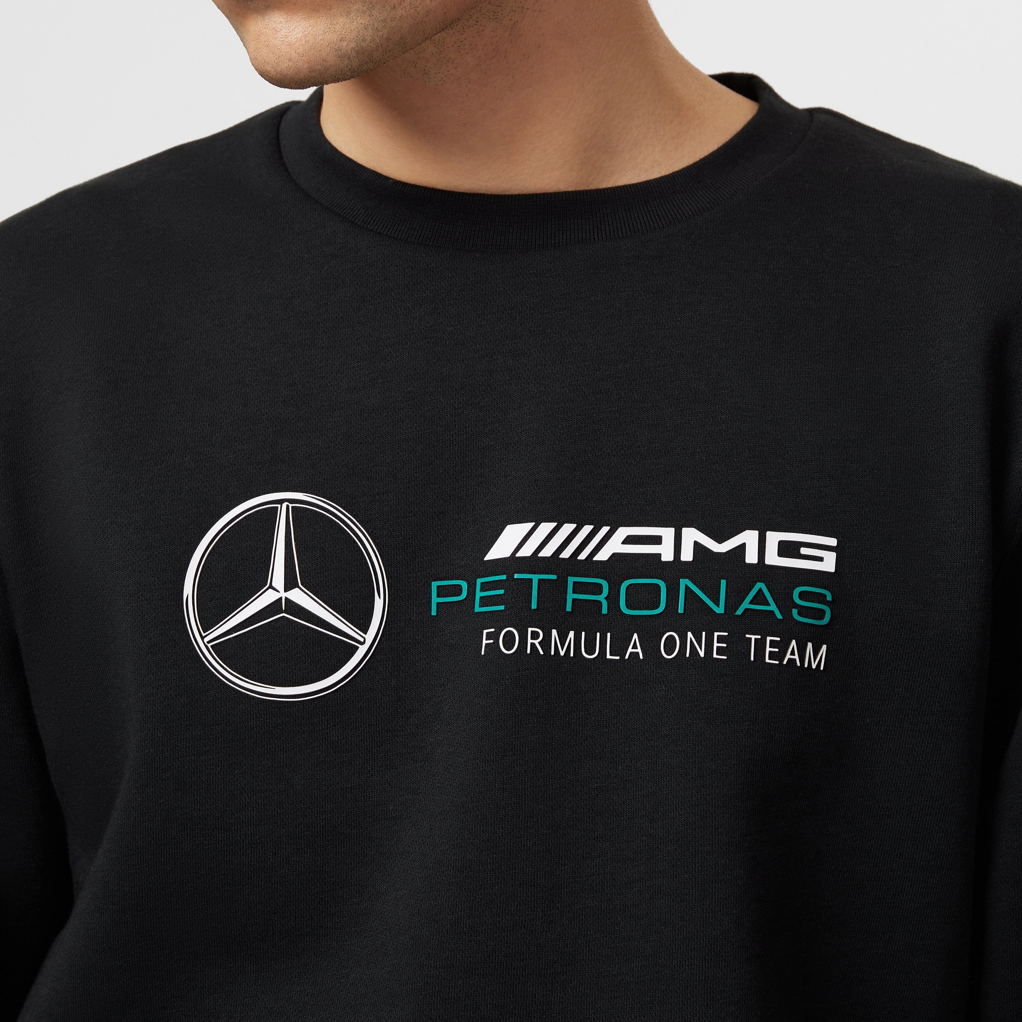 Mercedes AMG F1 Men's Crew Sweatshirt