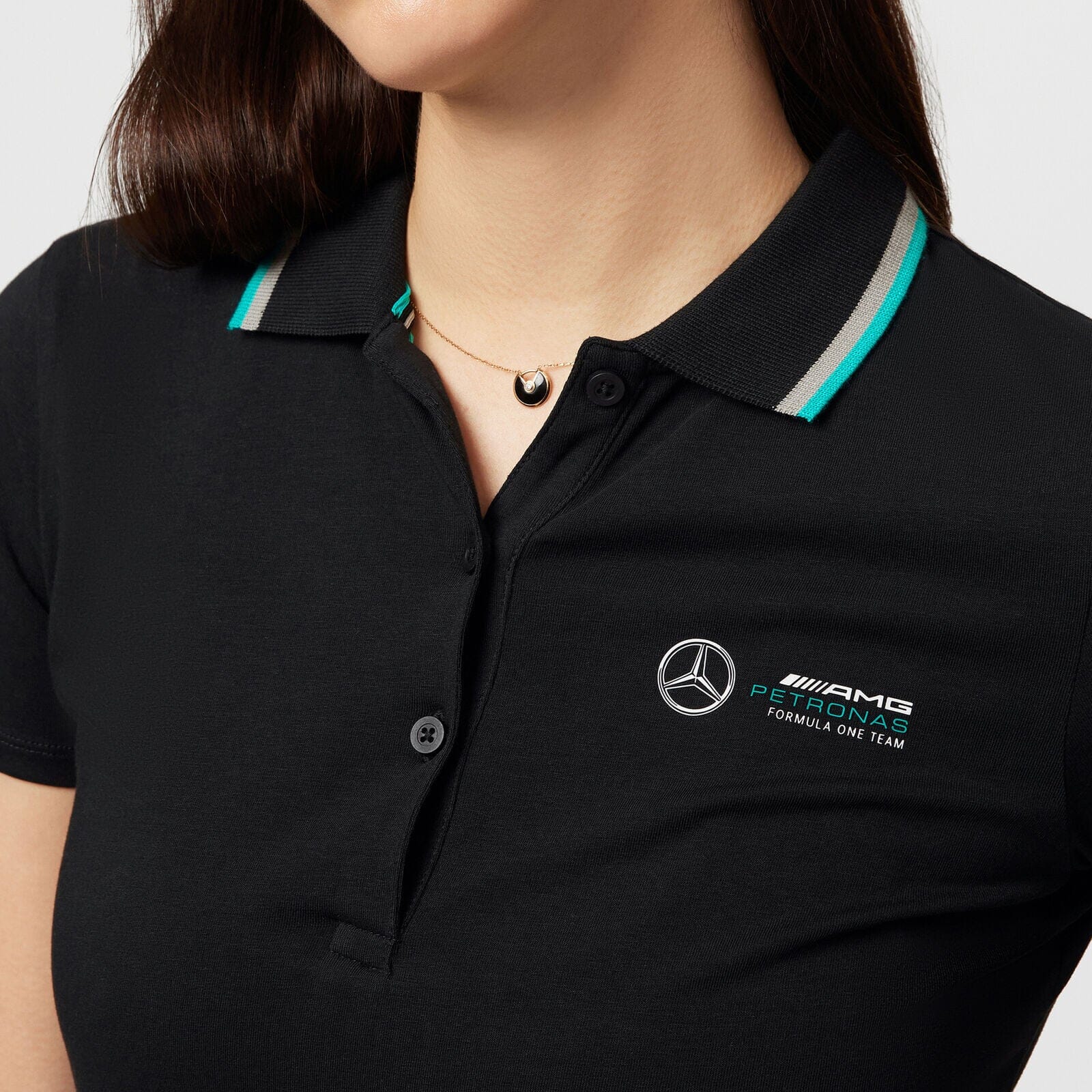 Mercedes AMG F1 Women's Classic Polo Shirt