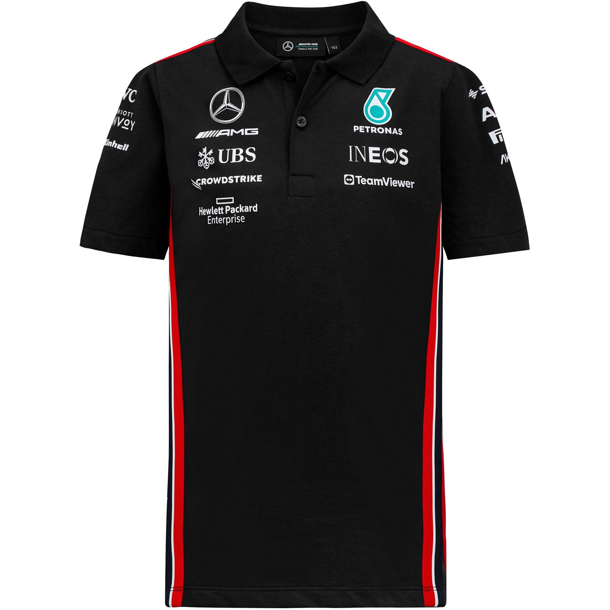 Mercedes AMG F1 2023 Kids Team Polo - Youth