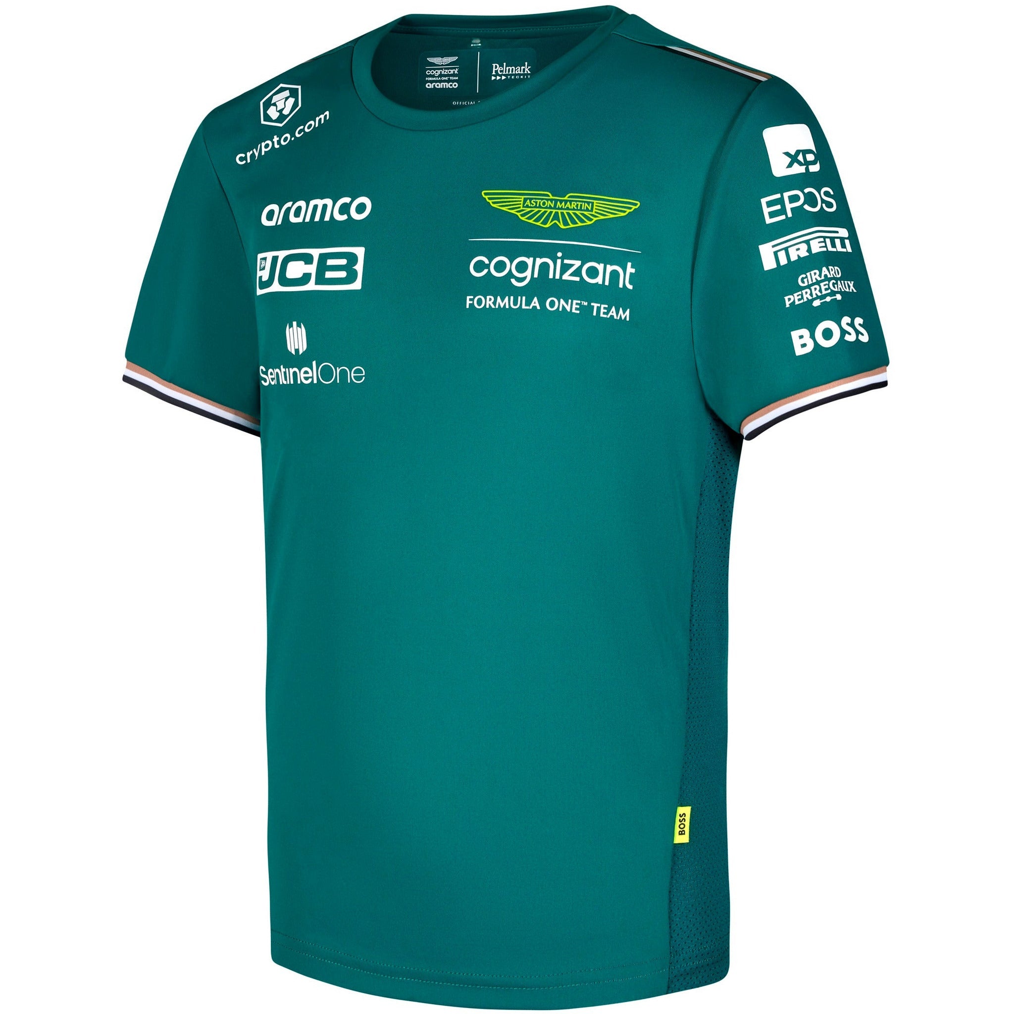 Aston Martin F1 2023 Kids Team T-Shirt- Youth Green