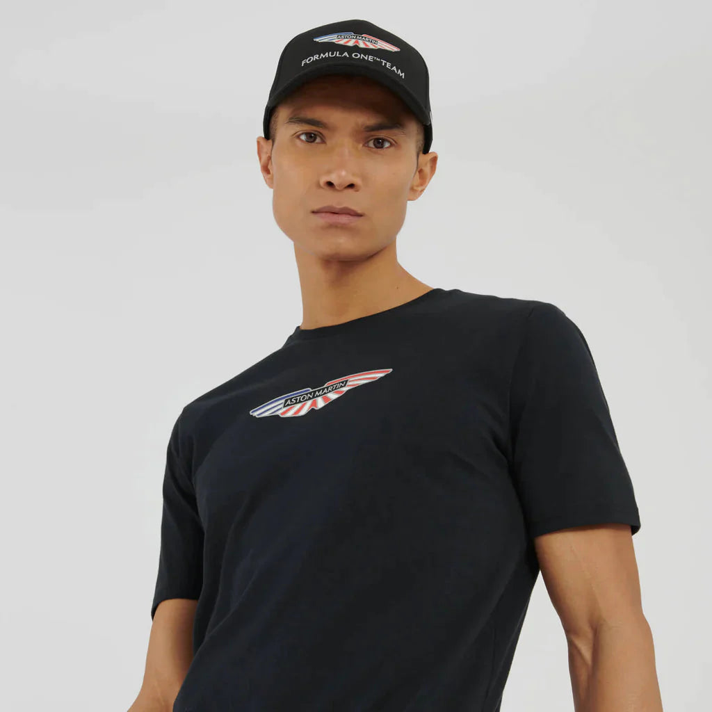 Aston Martin F1 Men's 2023 USA GP T-Shirt - Black