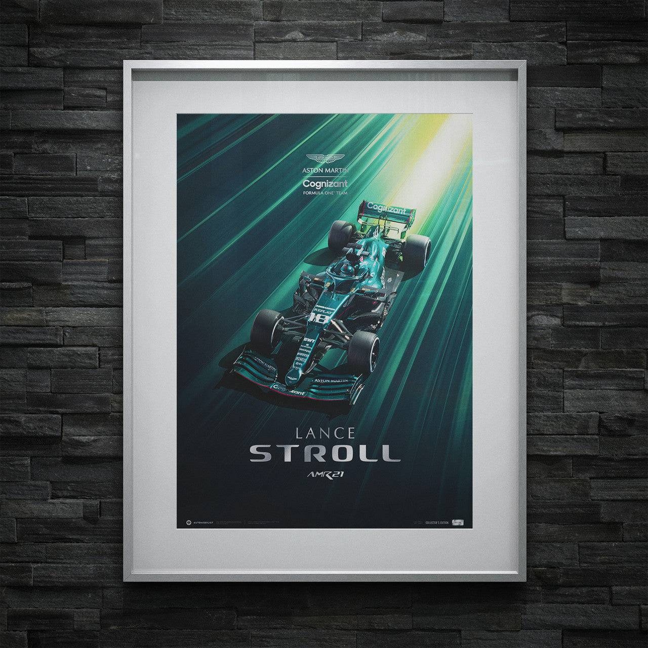 Aston Martin Cognizant Formula One™ Team - Lance Stroll - 2021 | Collector’s Edition | Unique Numbers