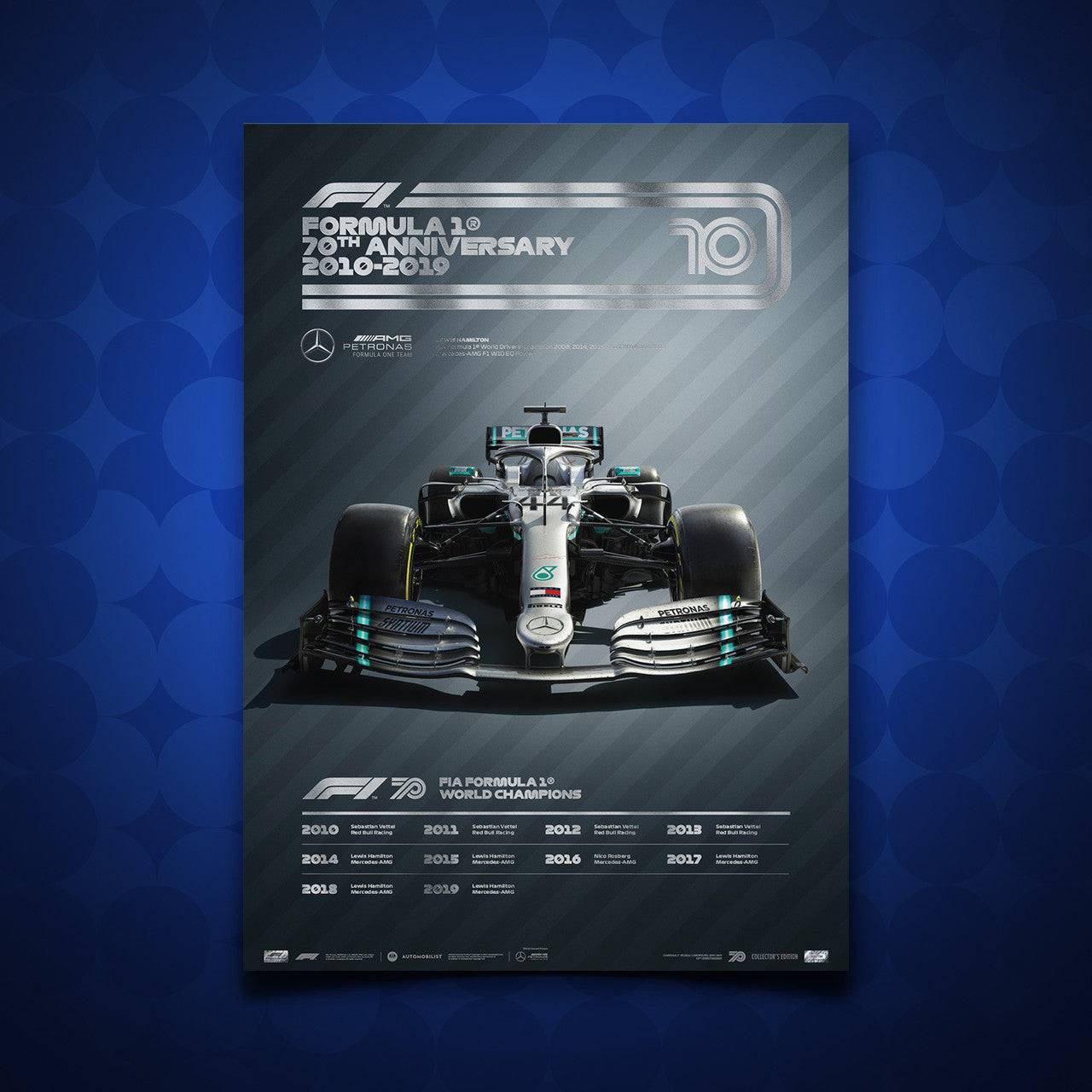Formula 1® - Decades - Mercedes-AMG Petronas F1 Team - 2010s | Collector's Edition | Unique Numbers