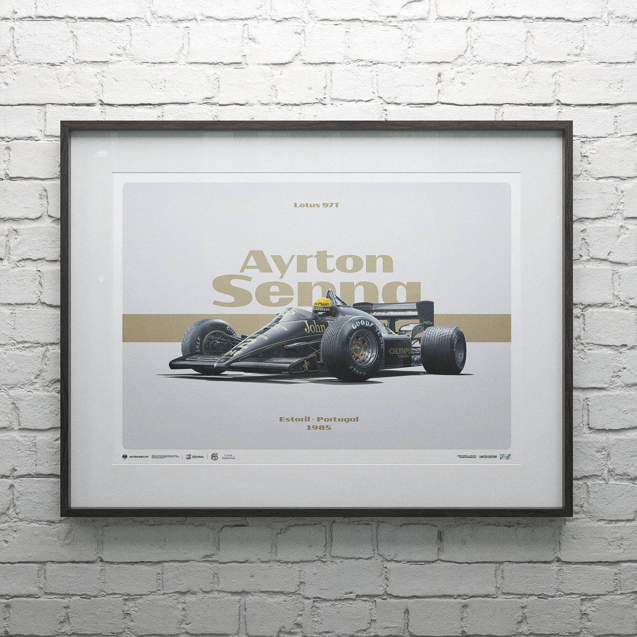 Lotus 97T - Ayrton Senna - Tribute - Estoril - 1985