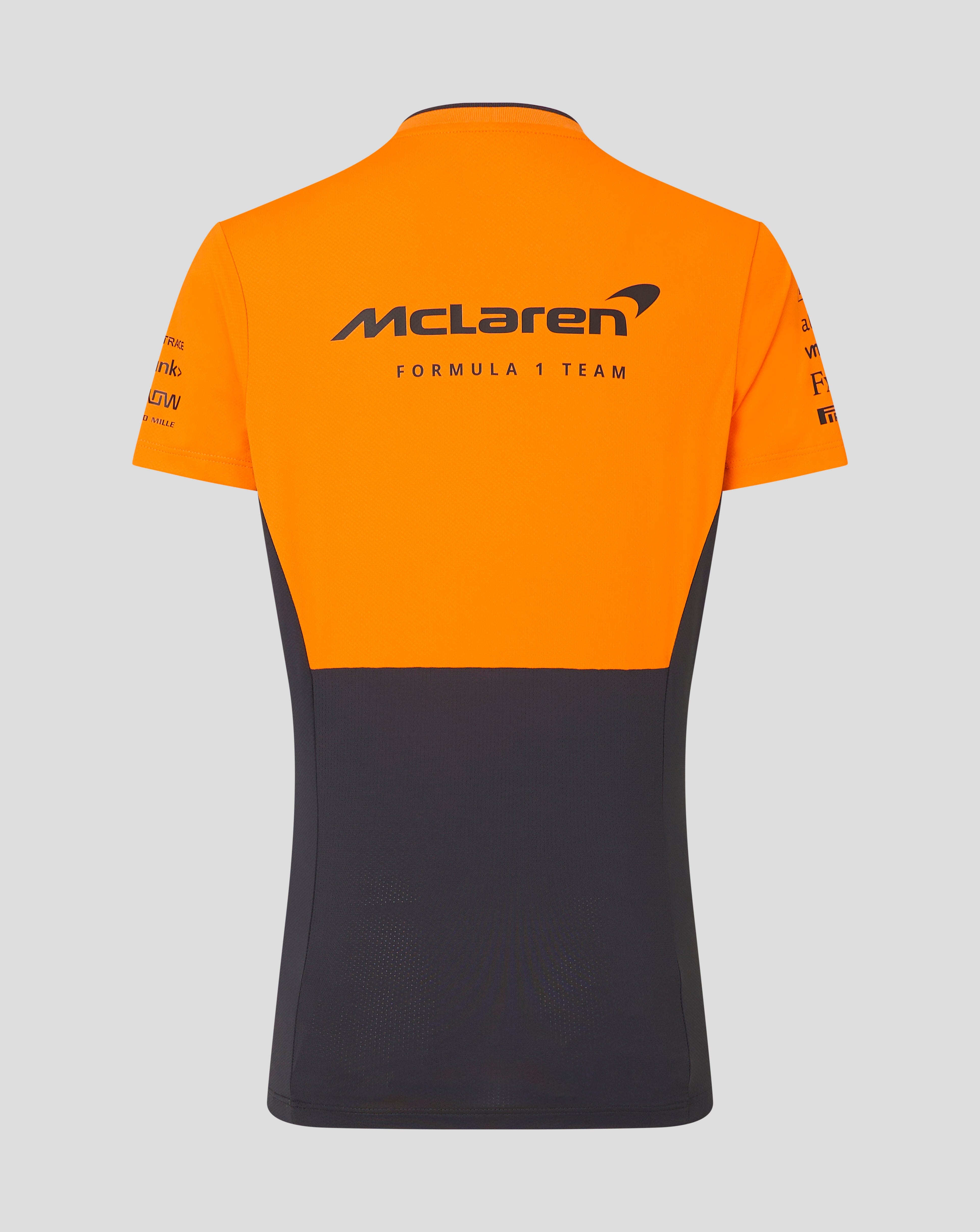 McLaren F1 2024 Women's Team T-Shirt - Papaya/Phantom
