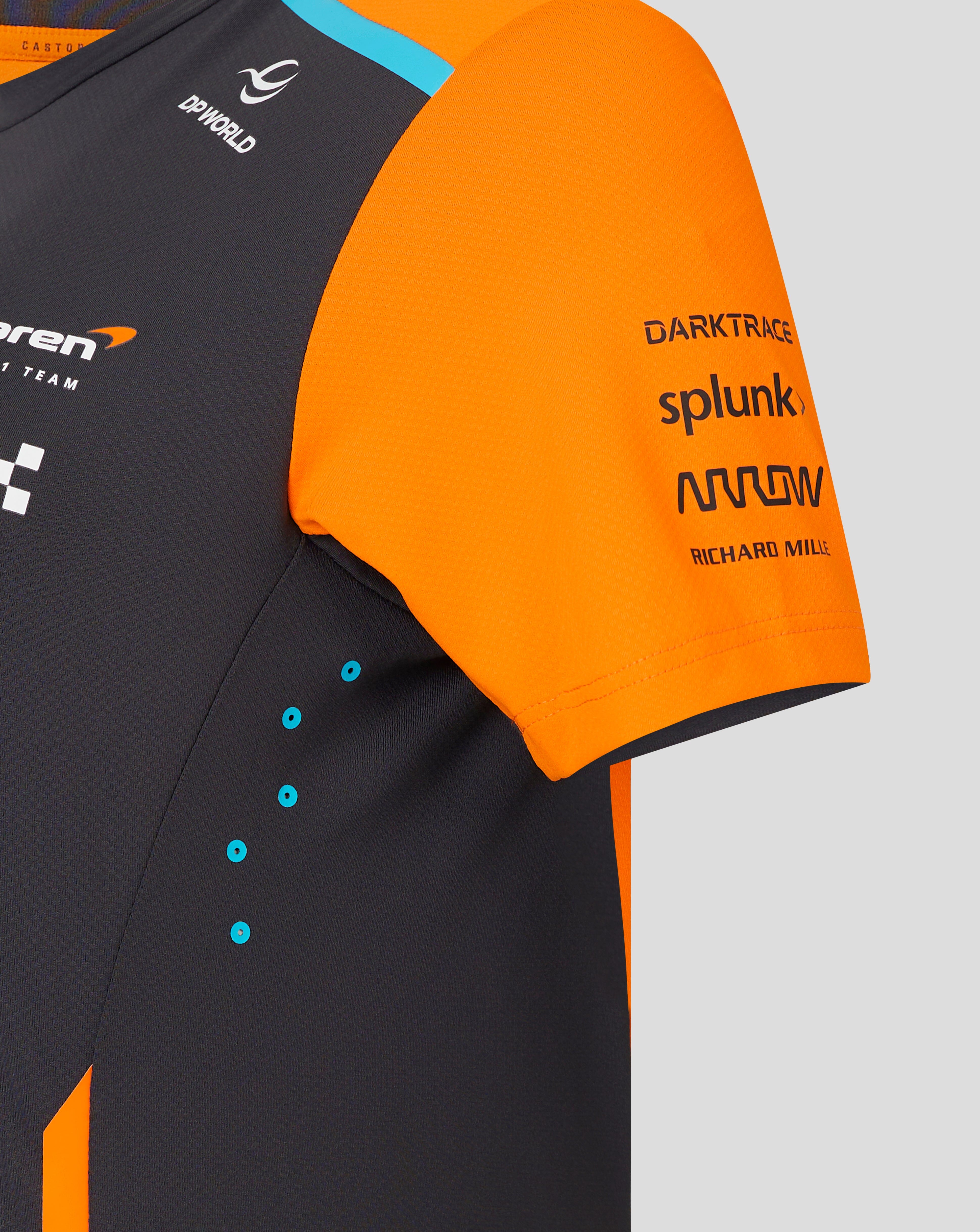 McLaren F1 2024 Women's Team T-Shirt - Papaya/Phantom