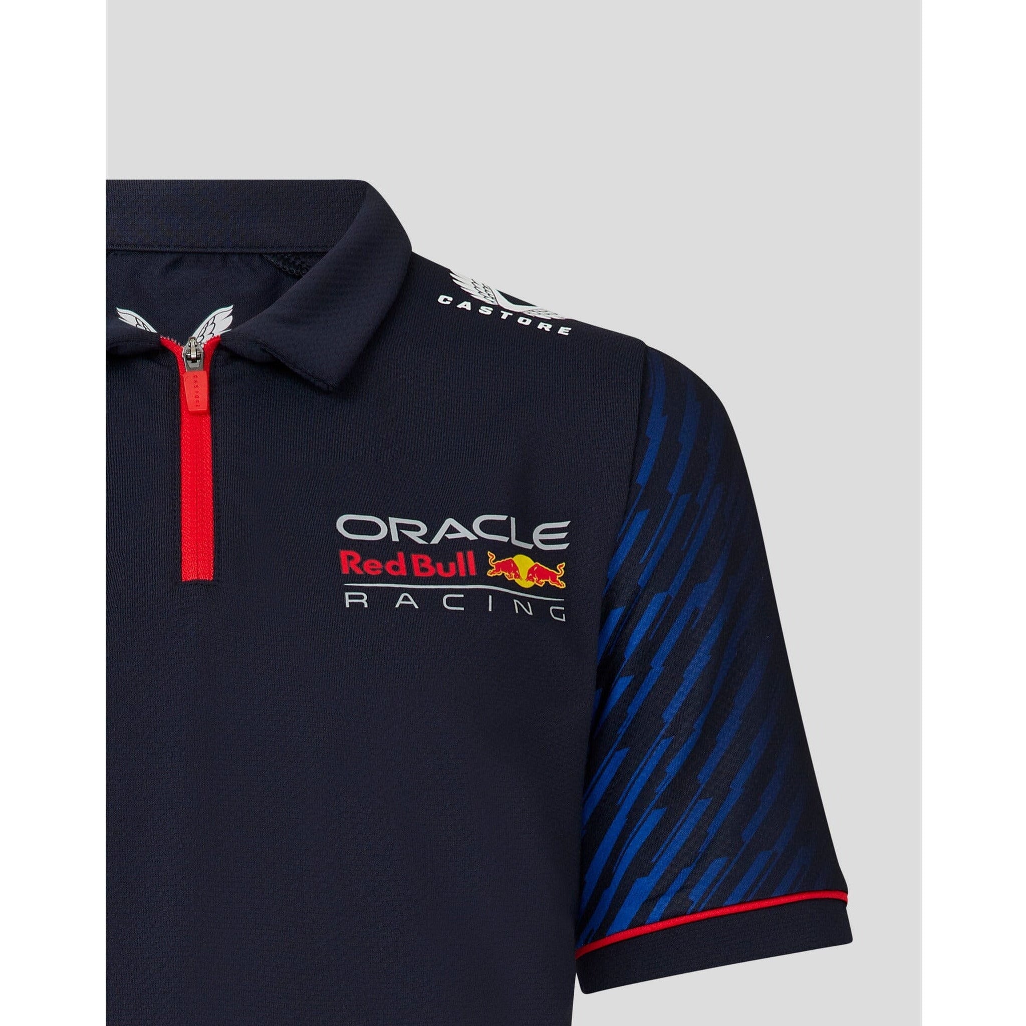 Red Bull Racing F1 Kid's 2023 Max Verstappen Team Polo Shirt- Youth Navy