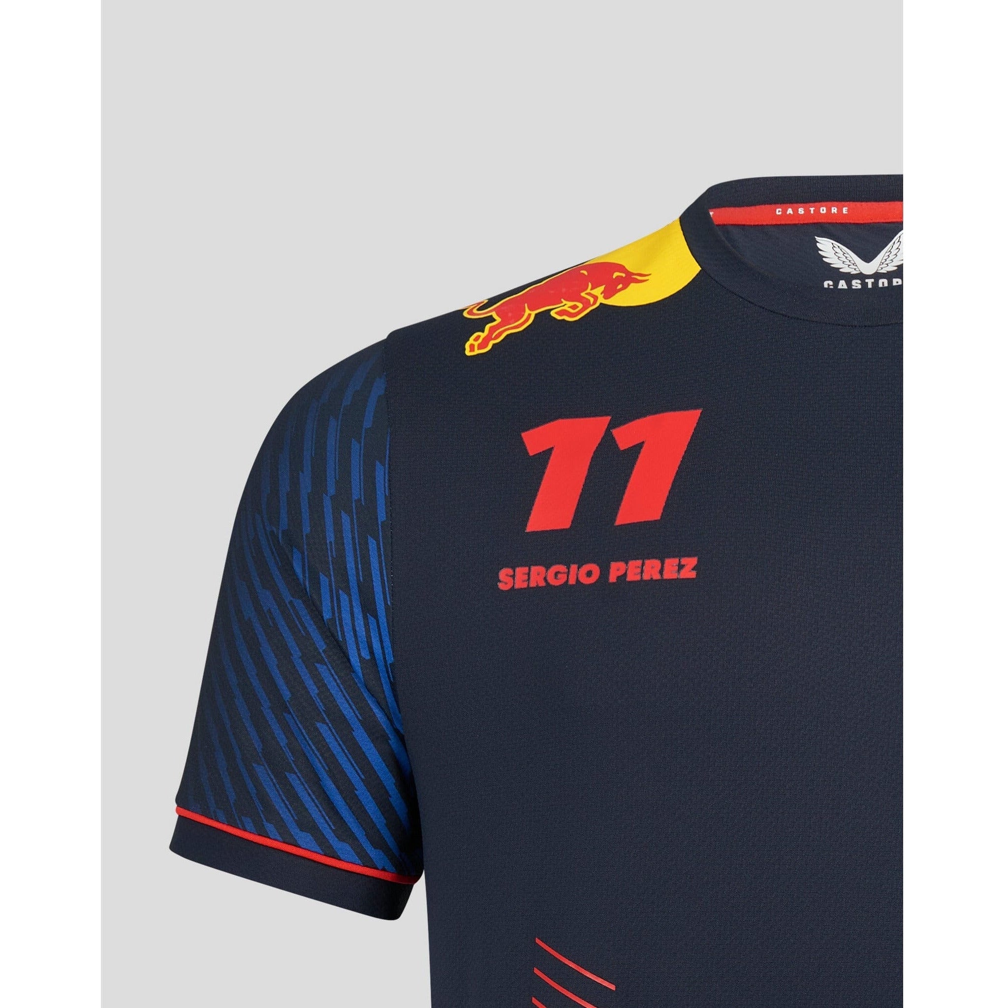 Red Bull Racing F1 Men's 2023 Sergio "Checo" Perez Team T-Shirt- Navy